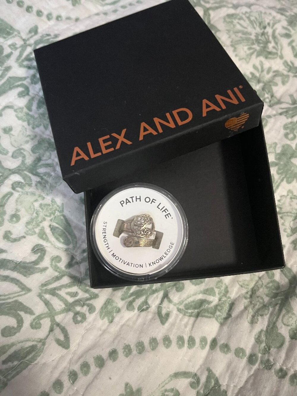 Alex and Ani- Path of Life Silver Ring